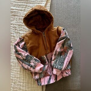 Outdoor Habitat Toddler Camo Pink Jacket Size‎ 2T